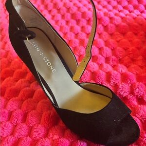 Sun + Stone Black Women's Heels